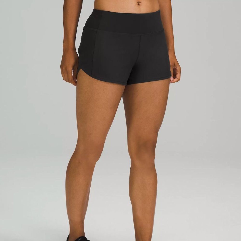 Speed Up Mid-Rise Lined Short 4"